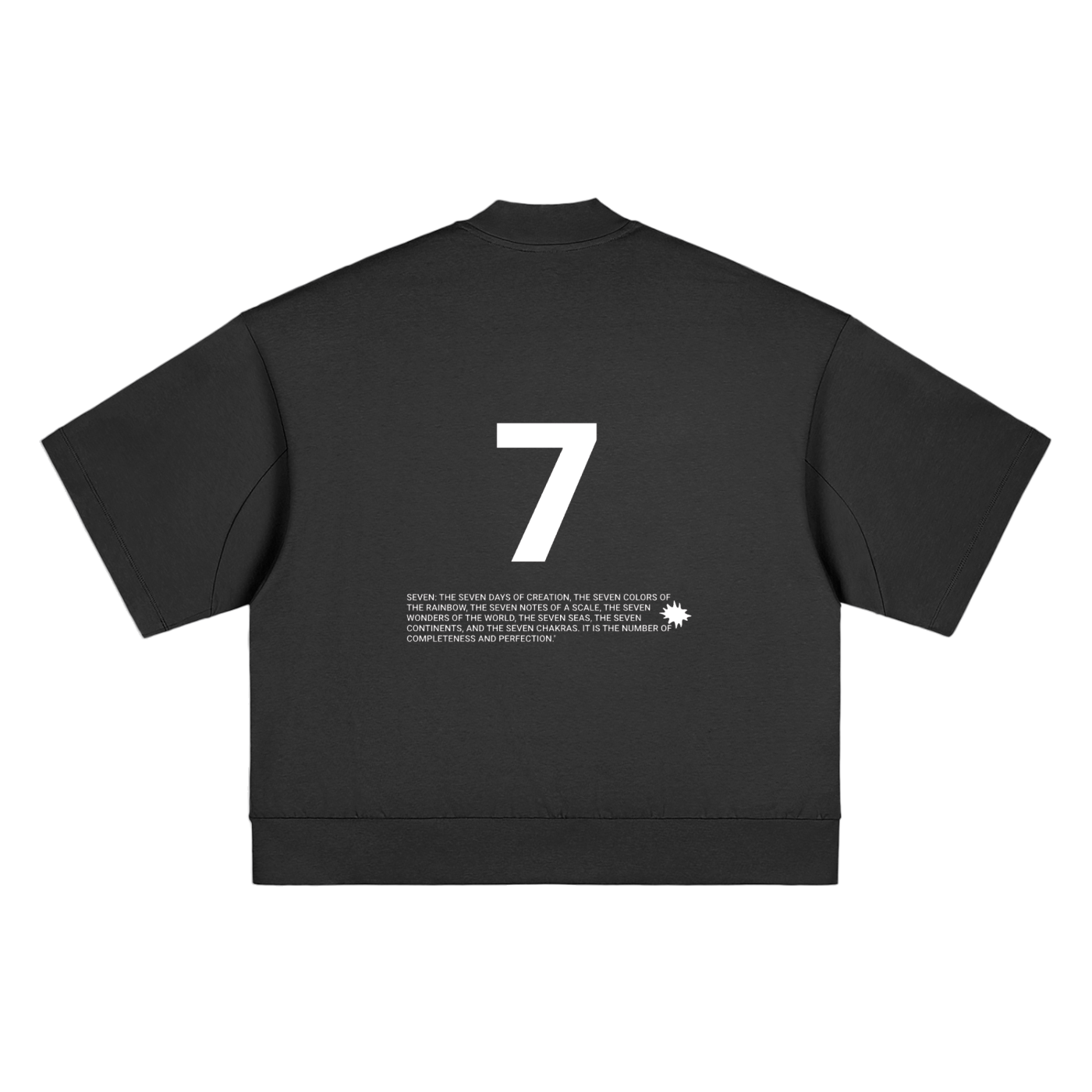 SALVI: 7 SHIRT (BLACK)