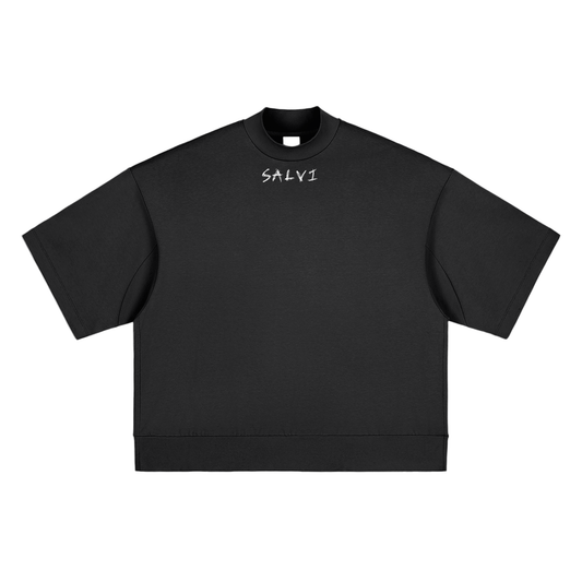 SALVI: 7 SHIRT (BLACK)